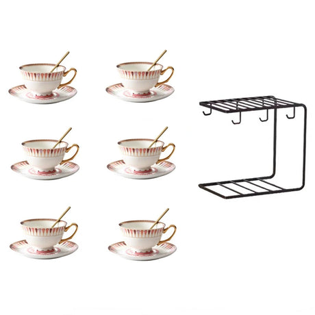 Exquisite European Light Luxury Coffee Set for Elegant Afternoon Tea Julia M LifeStyles