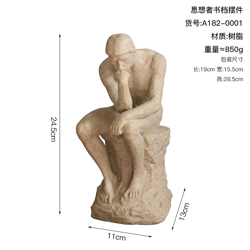 Stillness Scandinavian Thinker Sculpture