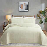 Simple pure cotton bed cover three-piece Nordic double summer cool air conditioning quilt active printing and dyeing breathable comfortable Four Seasons blanket