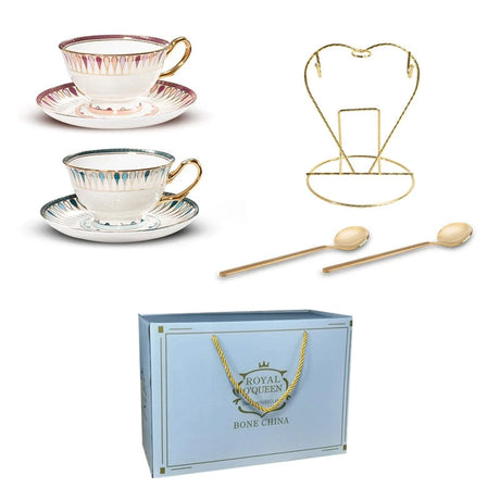 Exquisite European Light Luxury Coffee Set for Elegant Afternoon Tea Julia M LifeStyles