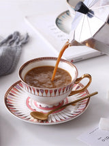 Exquisite European Light Luxury Coffee Set for Elegant Afternoon Tea Julia M LifeStyles