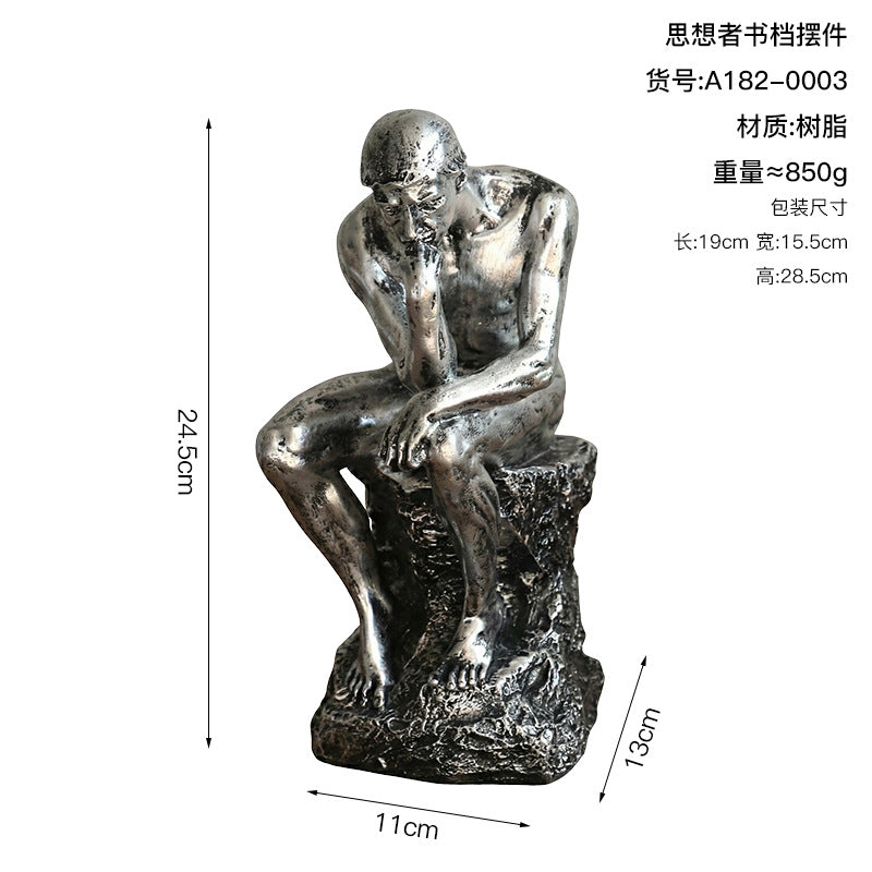 Stillness Scandinavian Thinker Sculpture