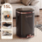Elegant Foot-Operated Trash Can with Lid by Julia M LifeStyles Julia M Home & Kitchen