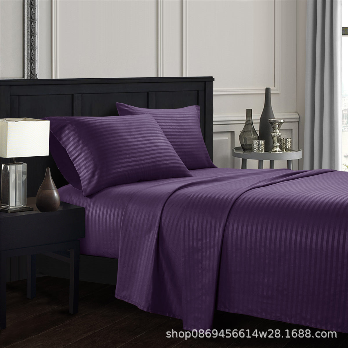 Liora Striped Sheet Set