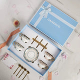 Exquisite European Light Luxury Coffee Set for Elegant Afternoon Tea Julia M LifeStyles