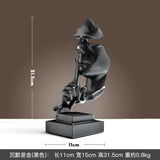 Cross-border Hot Mask Abstract Character Resin Ornaments Living Room Coffee Table Wine Cabinet Statue High-end Home Decorations