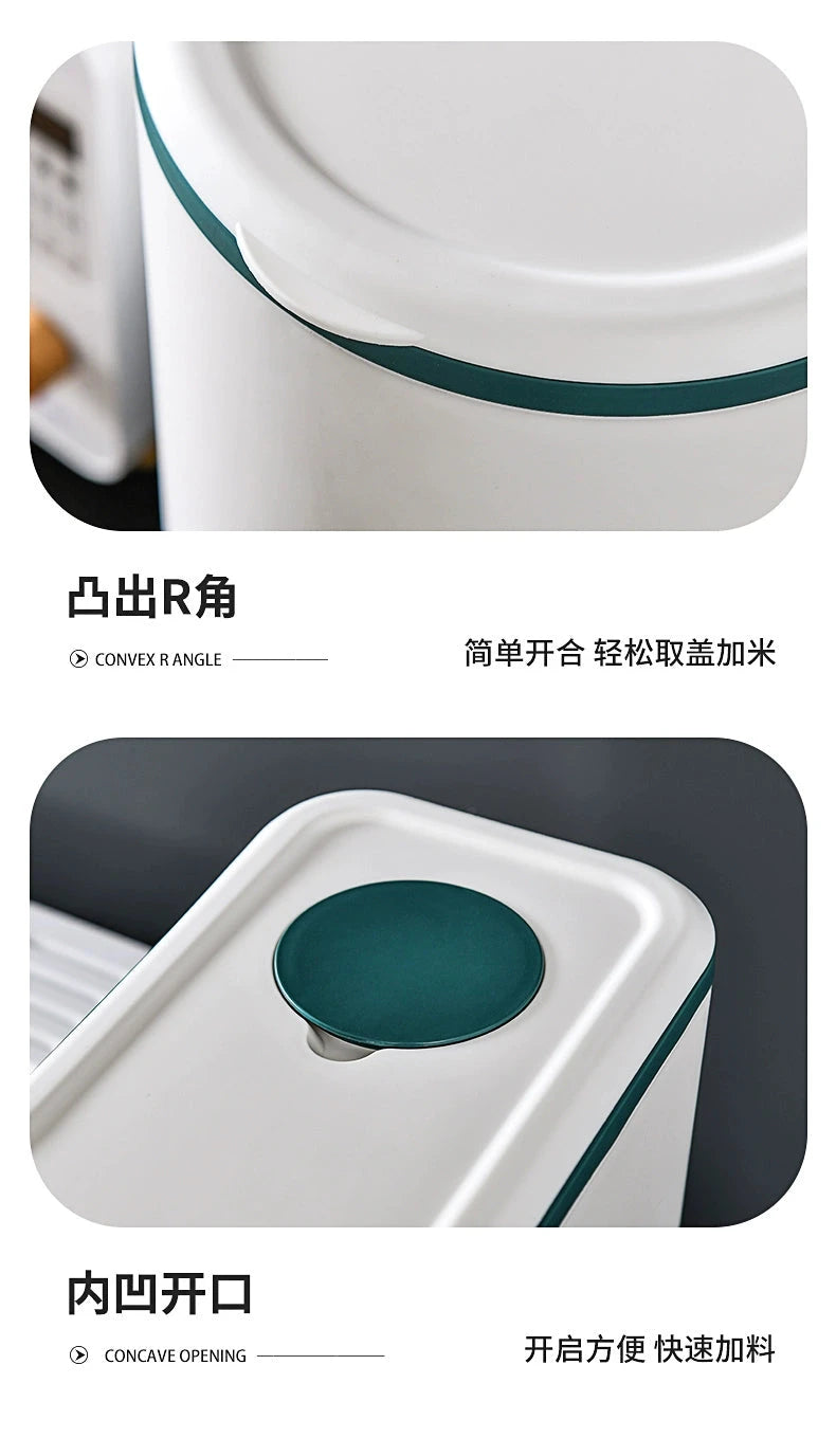 Luxurious Seal & Dispense Rice Storage Bucket Julia M LifeStyles