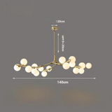 Modeling Chandelier Glass Magic Bean Molecular Lamp - Julia M LifeStyles