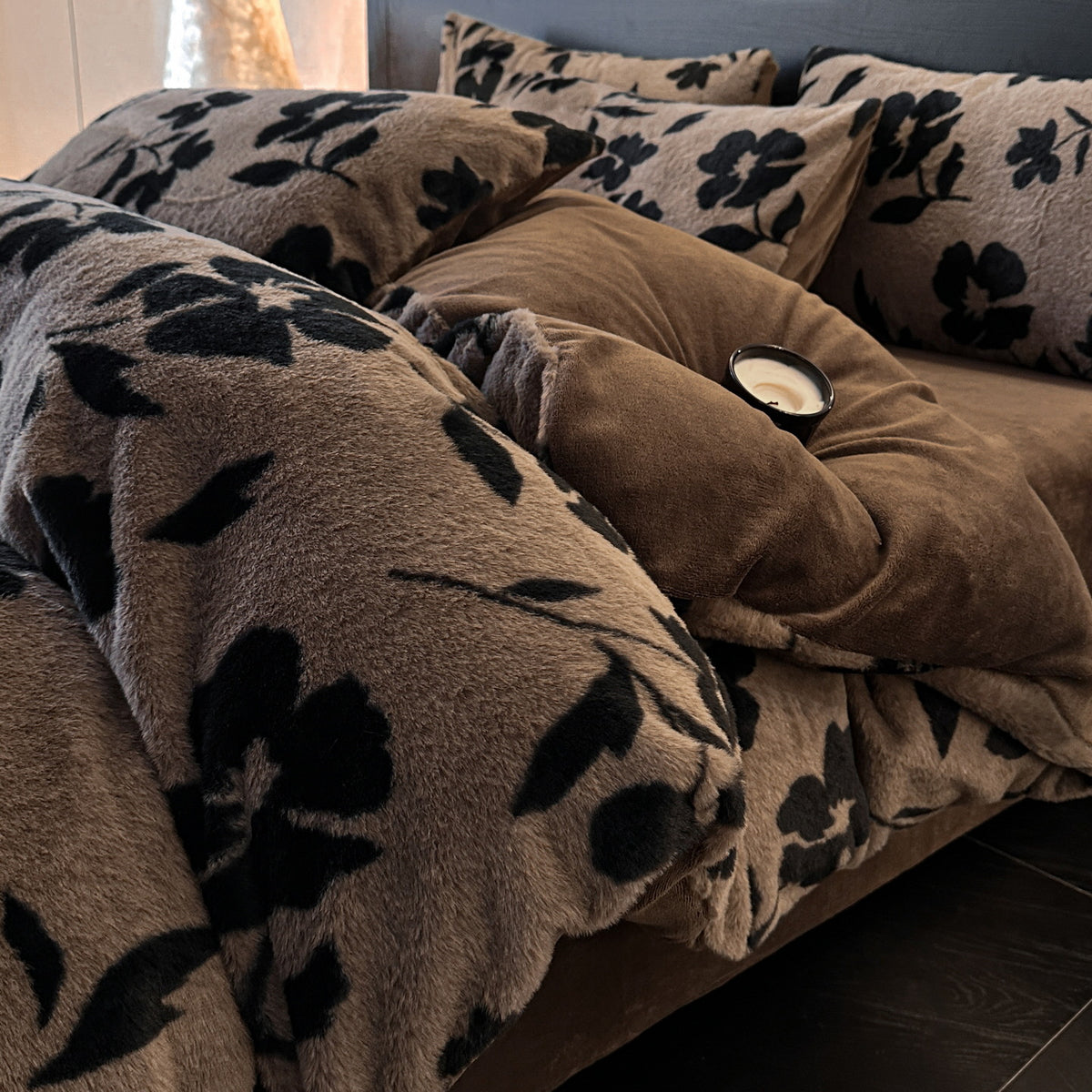 Velvet Reverie Four-Piece Bedding Set