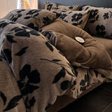 Velvet Reverie Four-Piece Bedding Set