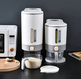 Luxurious Seal & Dispense Rice Storage Bucket Julia M LifeStyles