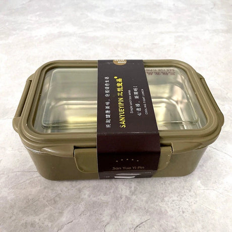 Rectangular Student Stainless Steel Divider Japanese Lunch Box Julia M LifeStyles