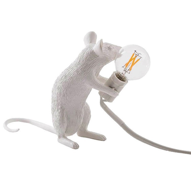 Nordic Luxury Industrial Mouse Table Lamp for Living & Bedroom