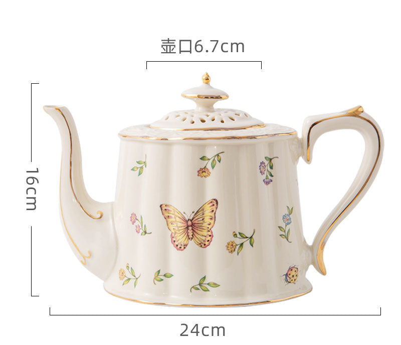 British Retro Ceramic Coffee Cup and Saucer Set European Afternoon Tea Tea Set French Home Cup Manufacturer Direct Sale eprolo
