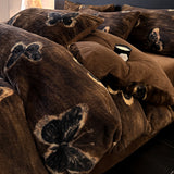 Velvet Reverie Four-Piece Bedding Set