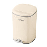 Elegant Foot-Operated Trash Can with Lid by Julia M LifeStyles Julia M Home & Kitchen