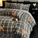 Velvet Reverie Four-Piece Bedding Set