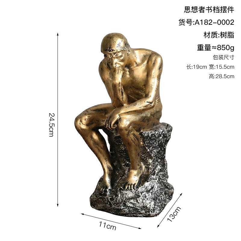 Stillness Scandinavian Thinker Sculpture