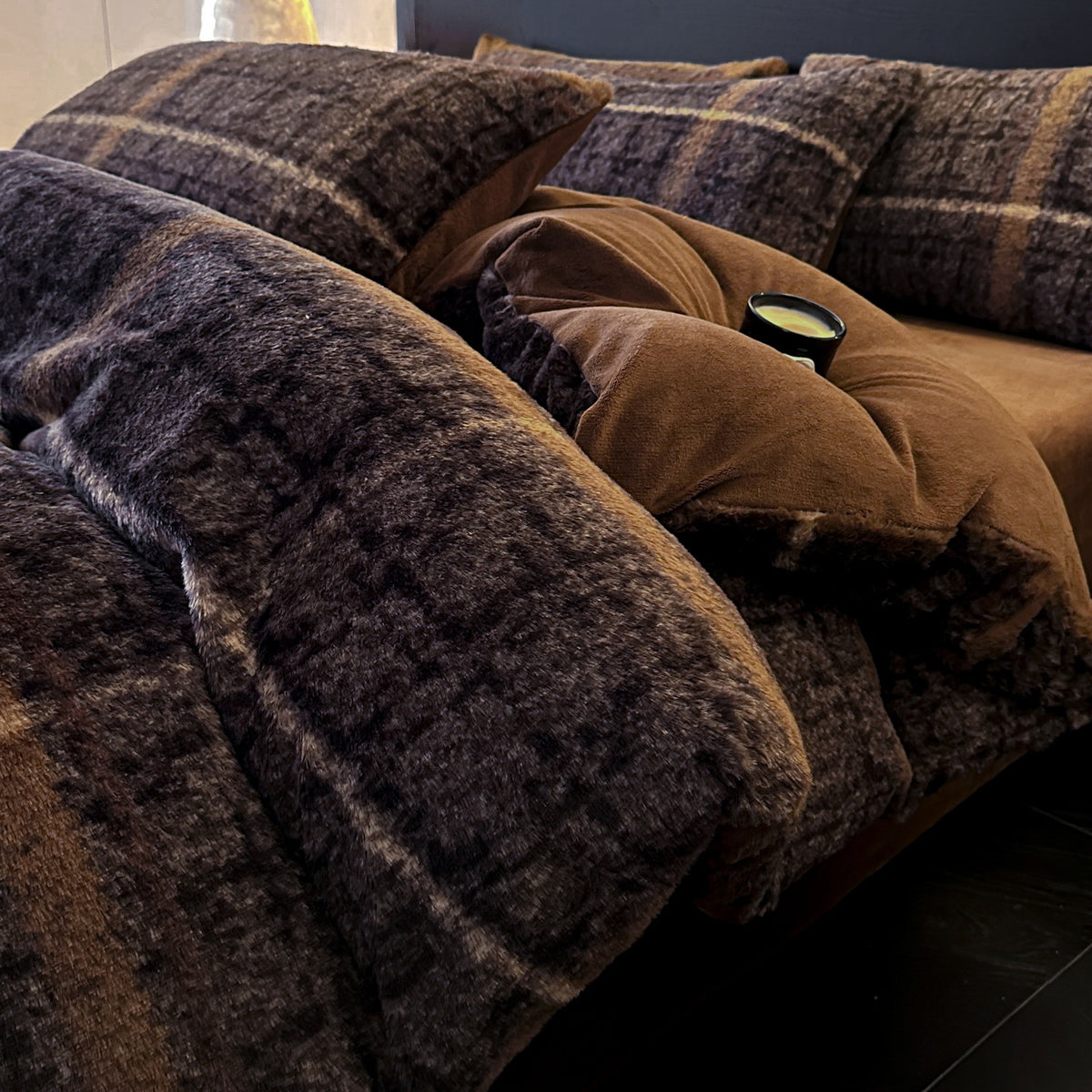 Velvet Reverie Four-Piece Bedding Set