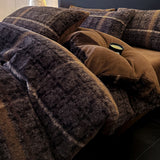 Velvet Reverie Four-Piece Bedding Set