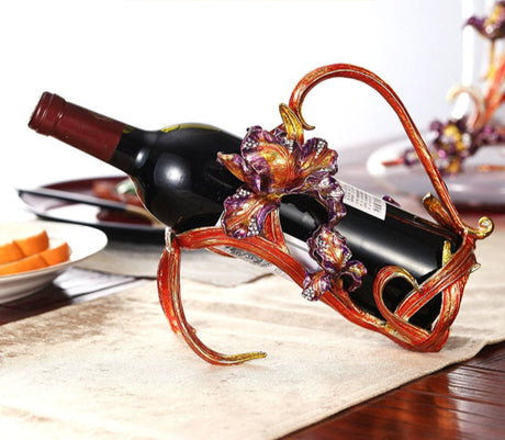 Tectorum Enamel Red Wine Glass Goblet Wine Glass Set Crystal Glasses High-End Wine Set First-Hand Gift Box Julia M LifeStyles