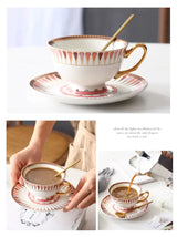 Exquisite European Light Luxury Coffee Set for Elegant Afternoon Tea Julia M LifeStyles