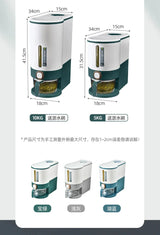 Luxurious Seal & Dispense Rice Storage Bucket Julia M LifeStyles