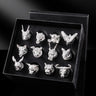 Creative Zodiac White Wine Glass Wine Dispenser Set Manufacturer Wholesale Direct Sales One-Bite Small Wine Glass Souvenir Wine Bottle