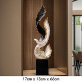 Plume Feather Statement Ornament