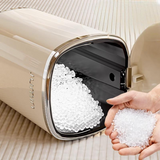 Elegant Foot-Operated Trash Can with Lid by Julia M LifeStyles Julia M Home & Kitchen