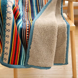 Scandinavian Winter Luxe Coral Fleece Throw Blanket Julia M LifeStyles