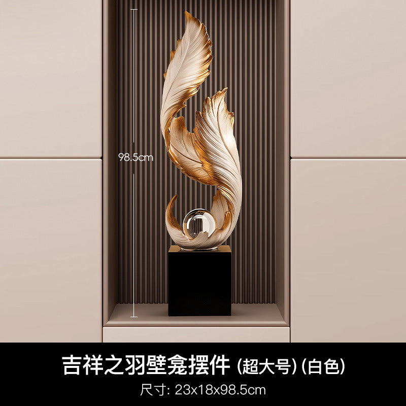 New Chinese-Style Entrance Foyer Wall Niche, Auspicious Wine Cabinet Decorations, Ornaments for the Living Room Next to the Tv Cabinet, Housewarming Gift