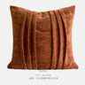 High-End Mid-Century Style Orange Coffee Color Sofa Pillow Designer Cushion Natural Wabi-Sabi Style Model Room Cushion Lumbar Pillow