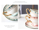 Exquisite European Light Luxury Coffee Set for Elegant Afternoon Tea Julia M LifeStyles