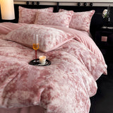 Velvet Reverie Four-Piece Bedding Set