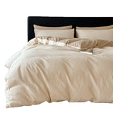 Class a Light Luxury Style Jacquard Washed Cotton Four-Piece Set, Pure Cotton Texture, Suitable for Sleeping Directly on the Bed, High-End Bedding