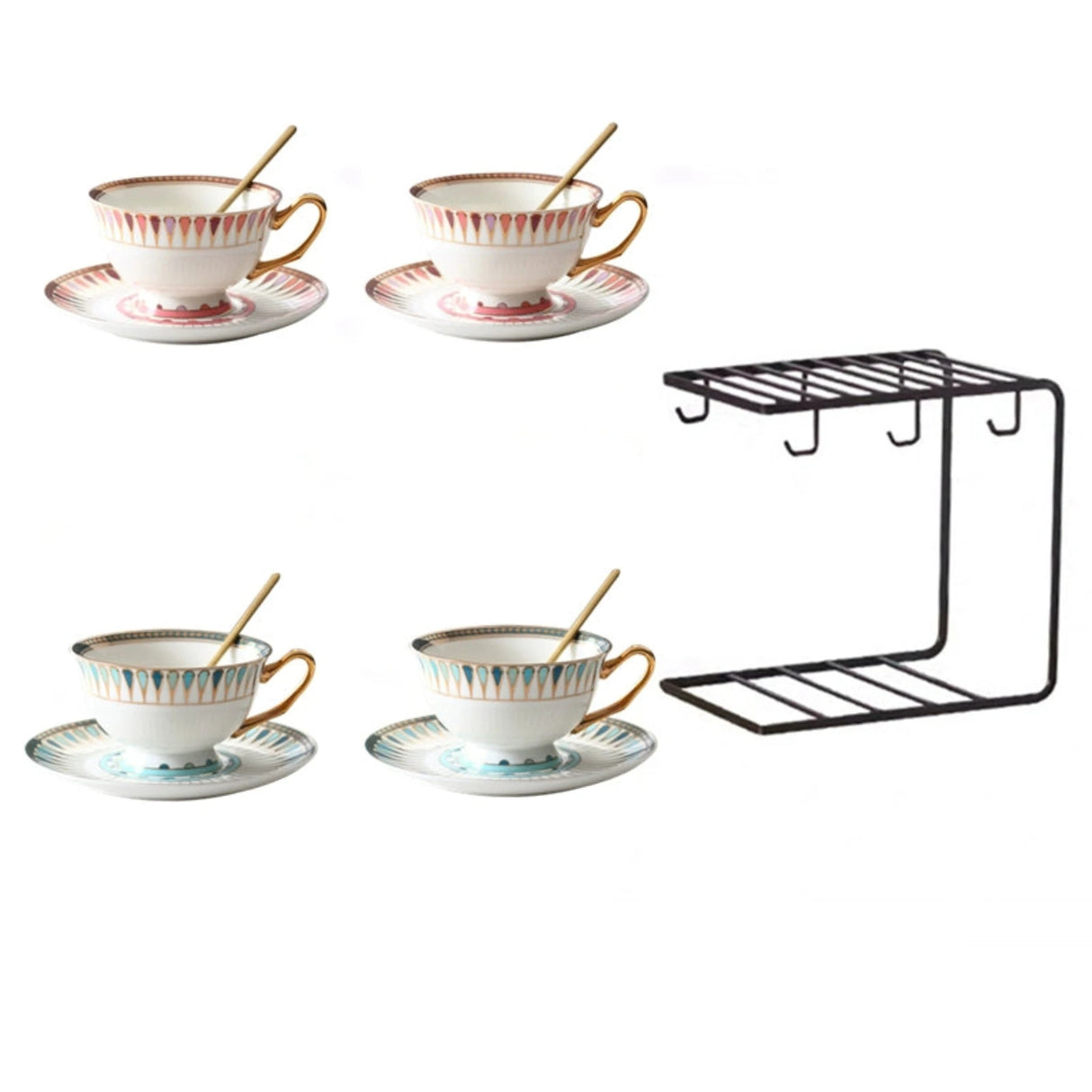 Exquisite European Light Luxury Coffee Set for Elegant Afternoon Tea Julia M LifeStyles