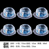 Handmade Retro Japanese Style Mini Glass Tea Cup