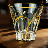 Gilded Hour Whiskey Glass