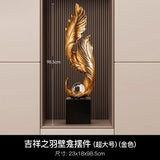 New Chinese-Style Entrance Foyer Wall Niche, Auspicious Wine Cabinet Decorations, Ornaments for the Living Room Next to the Tv Cabinet, Housewarming Gift