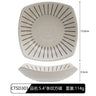 Creative Japanese Melamine Tableware Wholesale Japanese Restaurant Commercial Ramen Bowl Hot Pot Restaurant Rectangular Sushi Flat Plate