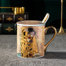 European tea set suit household bone china coffee cup high-end retro British afternoon tea set light luxury coffee set