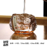 Handmade Retro Japanese Style Mini Glass Tea Cup