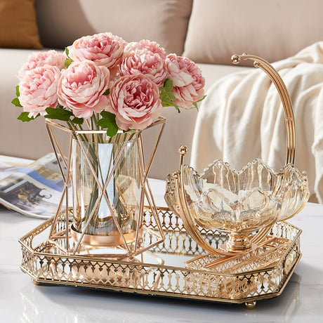 Light Luxury Style Crystal Tissue Box