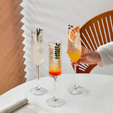 High-Looking Ins-Style Sparkling Champagne Glass, Goblet, Wine Glass, Special Cocktail Glass Set, Glass Cup