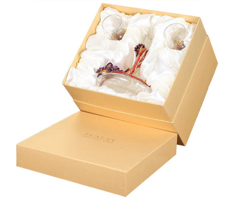 Luxury Crystal Red Wine Decanter Set with Cups by Julia M Home & Kitchen Julia M LifeStyles