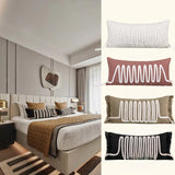 Woven Cotton Rope Lumbar Pillow