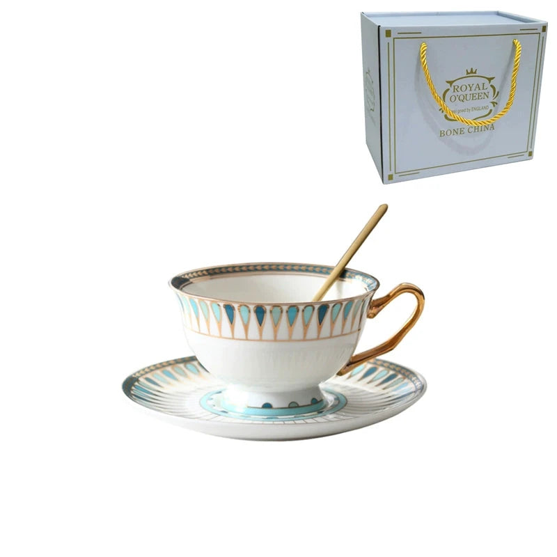 Exquisite European Light Luxury Coffee Set for Elegant Afternoon Tea Julia M LifeStyles