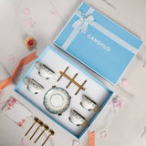 Exquisite European Light Luxury Coffee Set for Elegant Afternoon Tea Julia M LifeStyles