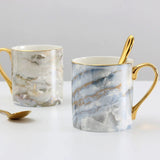 Florence Exquisite European-Style Bone China Mug with Lid and Spoon Julia M LifeStyles